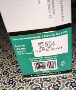Dr. Sheth's Kesar &amp; 2% Kojic Acid Ampoule Serum