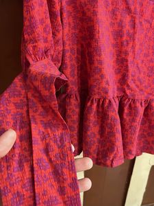 magenta pink tunic top