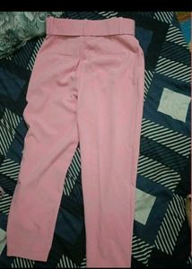 (combo offer 🎉) pink trouser+ top