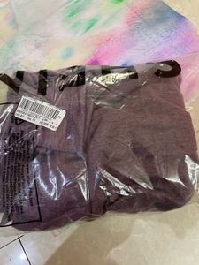 Mauve Off-Shoulder Romper