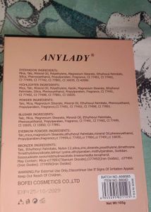 ANYLADY Color Symphony Make Up Kit