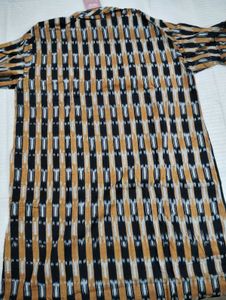Stylish Ikkat Print Kurta | Punjabi