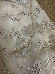 Elegant White Lehenga Choli Set