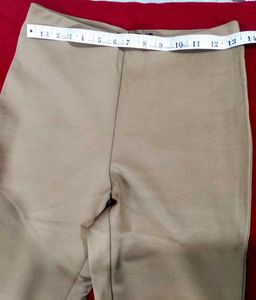 Flared Tan Pants