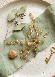 Boho Gold Leaf Hair Vine
