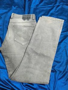 Gray Denim Jeans
