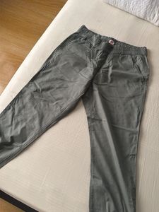 Comfortable Grey Casual Pants