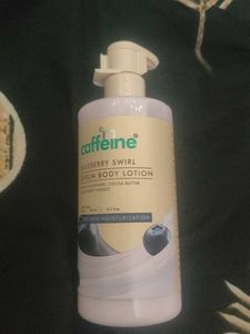 Caffeine Blueberry Swirl Serum Body Lotion