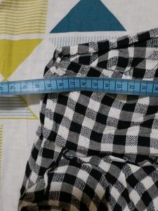 Checkered Ruffle Dress