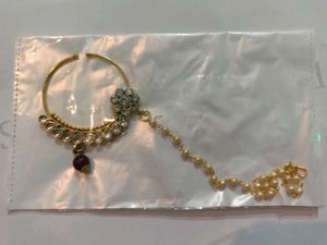 Exquisite Kundan &amp; Pearl Choker Necklace Set