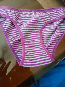 Cute Striped Cotton Briefs - Pack of 2