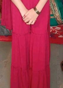 Vibrant Red Embellished Lehenga Choli Set