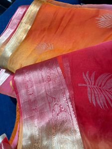 Elegant Organza Sarees