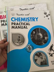 Science Practical Manual Books Set
