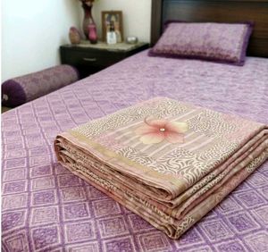 Beautiful Floral Print Saree