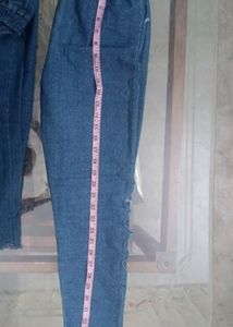 Denim Jeans Trousers For Girls 12-13 Years Old