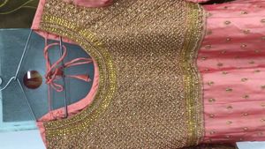 Elegant Pink Embroidered Lehenga Choli