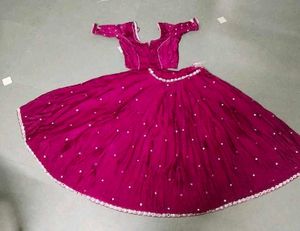 Vibrant Pink Embellished Lehenga Choli