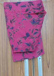 Hot pink kurti pant set