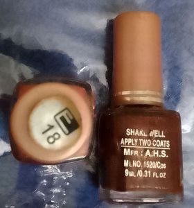 2 Nail Polish ,3 Boxes Kajal,1 Pencil &amp;  Bindi Box