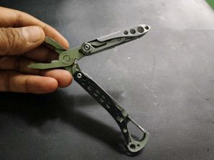 Stainless Steel Multitool Pliers with Knife