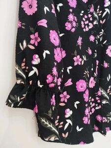 Black 🖤✨Floral Printed Women Shirt |