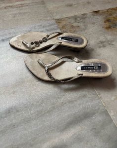 R Soles Embellished Thong Sandals