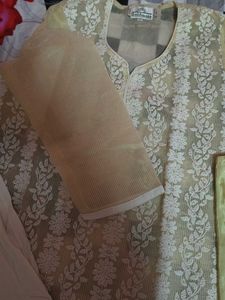 Elegant Chikankari Kurta Set