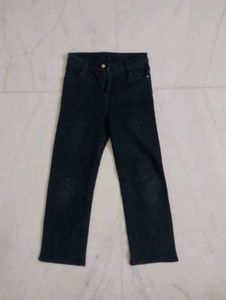 Classic Dark Wash Denim Jeans