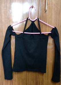 SEXY CROSS NECK CROP TOP🔥🖤