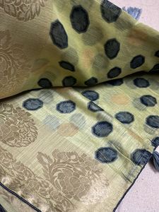 Elegant Polka Dot Saree