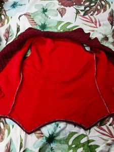 Red Quilted Vest