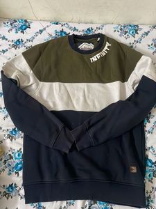 Men's Colorblock Pullover Sweatshirt