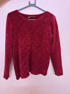 Red Sweater For Winter