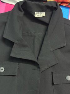 Classic Black Button-Up Jacket or One peice dress