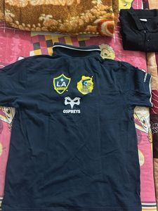 BLUE POLO T-SHIRT