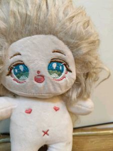 Cute Plush Doll with Fluffy Hair✨