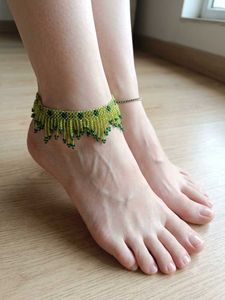 Boho Beaded Anklet