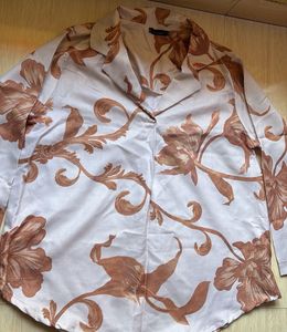 Floral Print Long Sleeve Top