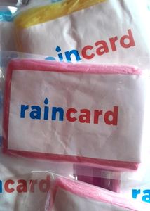 Raincard-Emergency Poncho(set Of 4)25/pc