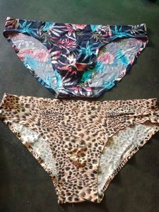 Men's Seamless ice silk traceless brief