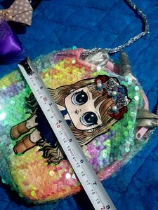 Sparkly Sequin Doll Purse only bag