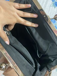 Jet Black Handbag