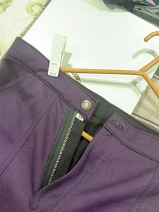Purple Bell Bottom Pants