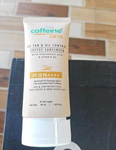 Caffeine Sunscreen SPF 50 PA++++