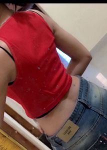 🚨sale🚨Red Ribbed Tank Top