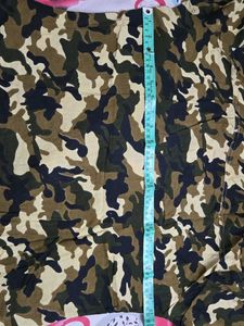 Stylish Camouflage Button-Up Shirt