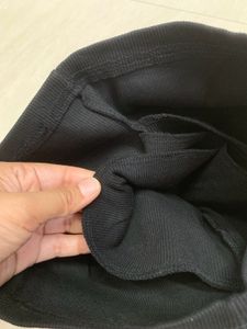 Ribbed Black Spaghetti Strap Tank Top