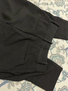 Classic Black High-Waisted Trousers