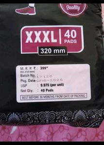 35.Soft &amp; secure maxi care Pads - 40 Count
